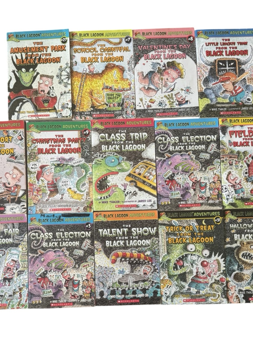 The Black Lagoon Adventures Booms 14 books) Young Reader Fantasy by Mike Thaler